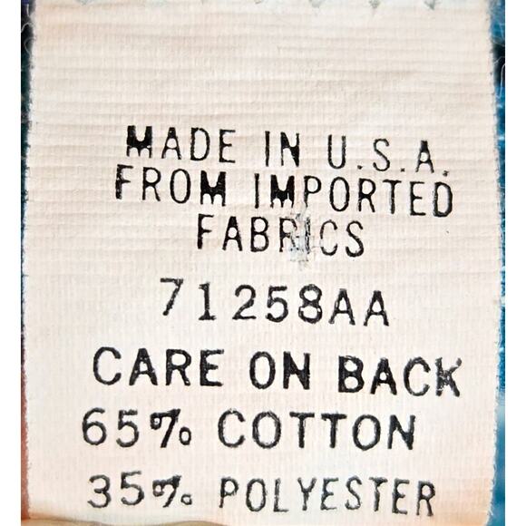 Vintage Wrangler Cowboy Cut Regular Fit Button Up Long Sleeve‎ Shirt Size Medium - Picture 5 of 5